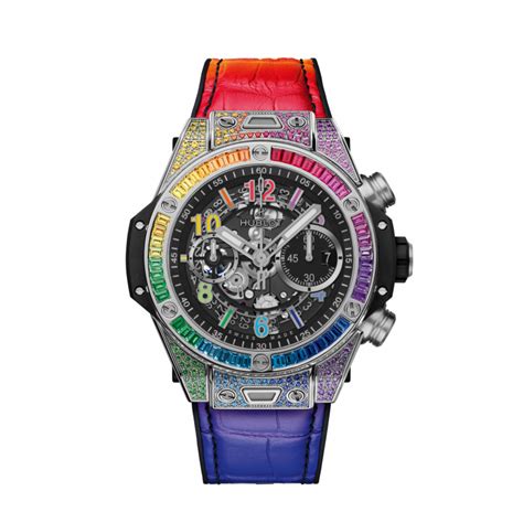 Big Bang Unico Titanium Rainbow 44 mm .